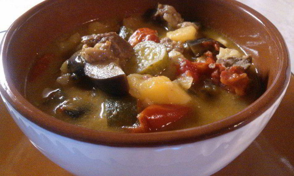 Рецепт рагу из баранины и овощей