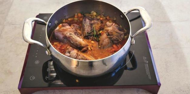 рагу из баранины с полентой