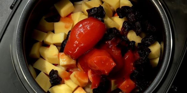 рагу из говядины с черносливом