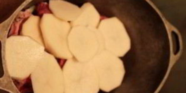 рагу из говядины с картофелем