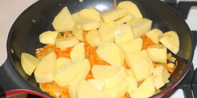 рагу из кабачков и картофеля