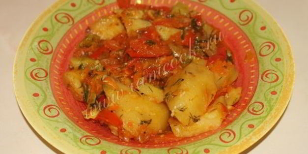 рагу из кабачков и картофеля