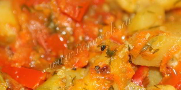рагу из кабачков и картофеля