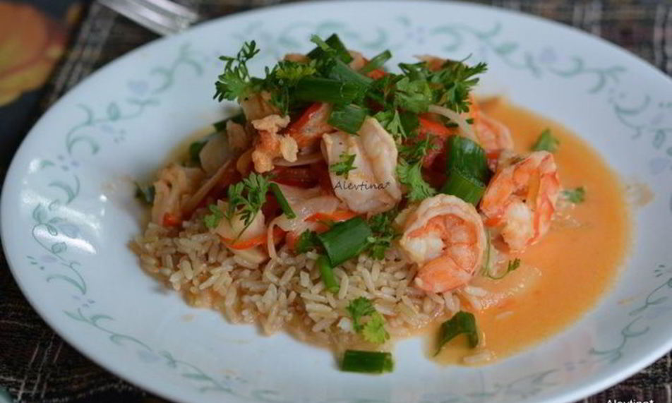 Рецепт рагу из морепродуктов по-бразильски
