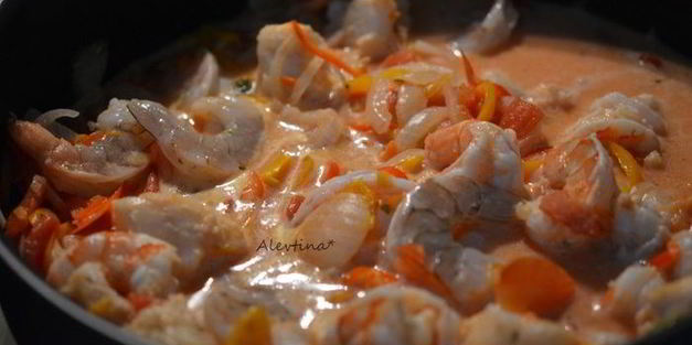 рагу из морепродуктов по-бразильски