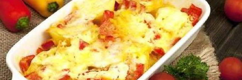 Рагу из овощей и сыра