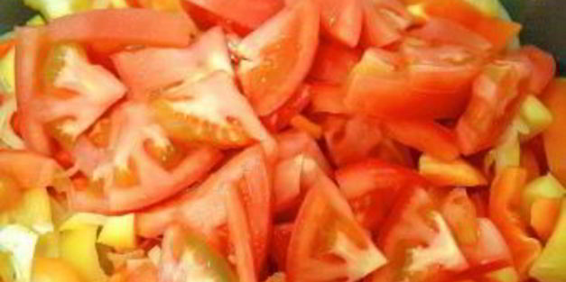 рагу из овощей с курицей