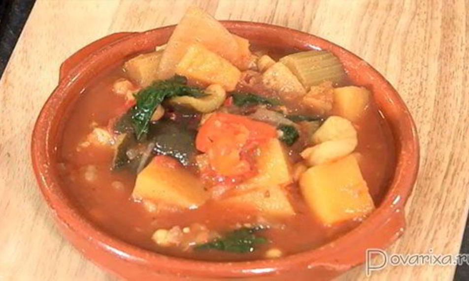 Рецепт рагу из овощей