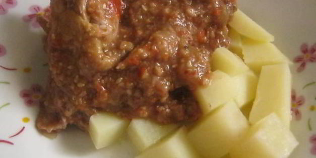 рагу из птицы по-мексикански