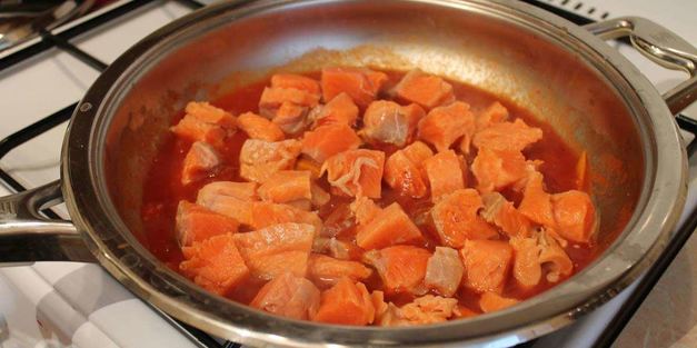 рагу из рыбы