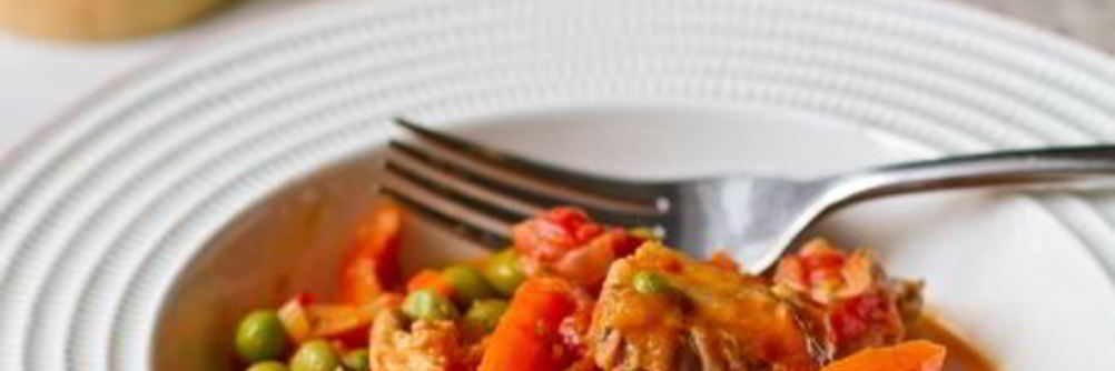 Рагу из свинины по-римски