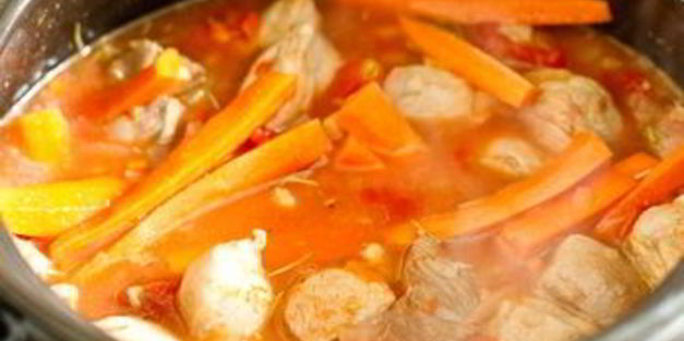 рагу из свинины по-римски