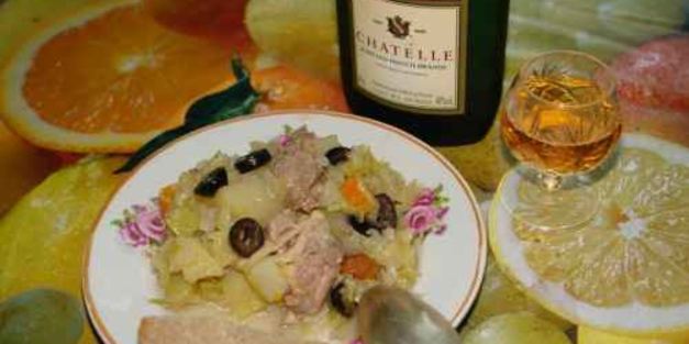 рагу овощное с мясом