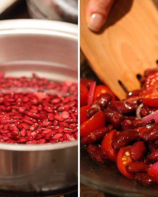 Рагу с фасолью