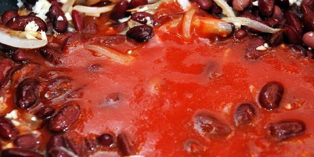 рагу с фасолью