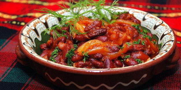 рагу с фасолью