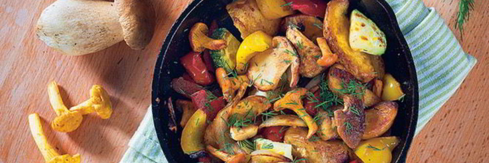 Рагу с грибами