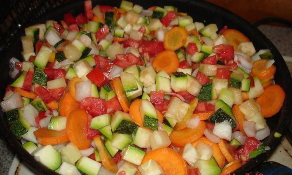 Рецепт рагу с кабачками