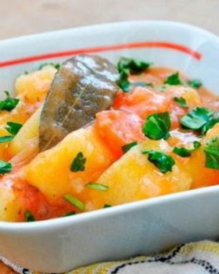 Рагу с картошкой