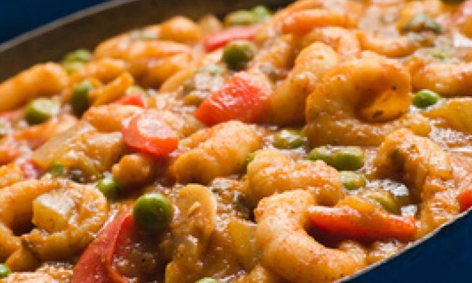 Рецепт рагу с креветками