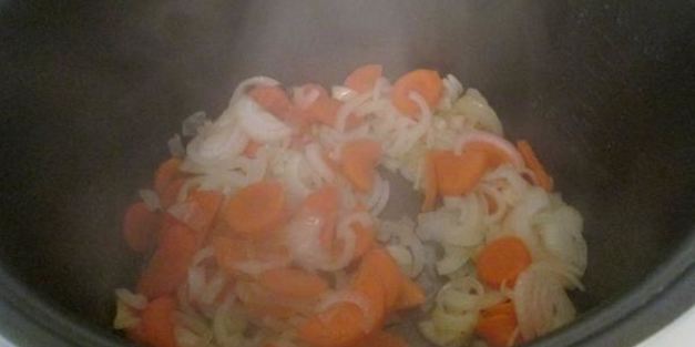 рагу с печенью и овощами