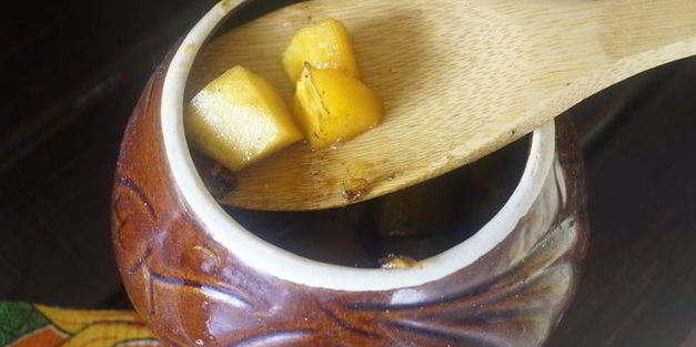 рагу со свининой и тыквой в горшочках