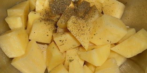 рагу в горшочке с грибами шиитаке