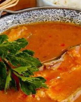 Рыбное рагу с грибами