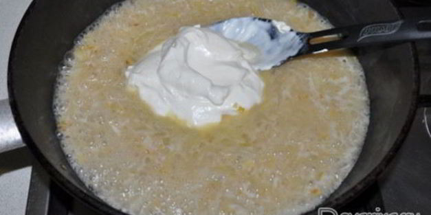 рыбное рагу в лимонно-сливочном соусе