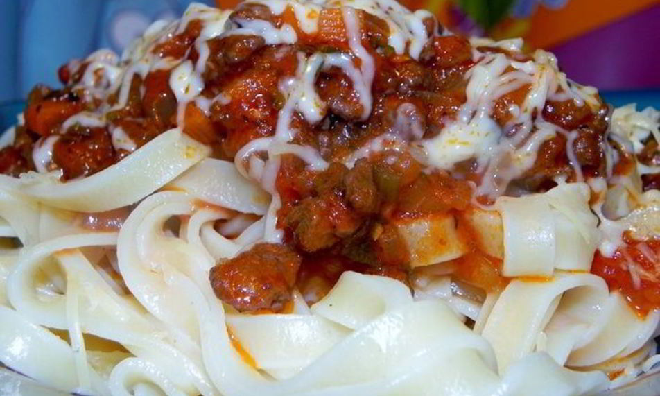 Рецепт тальятелле с рагу