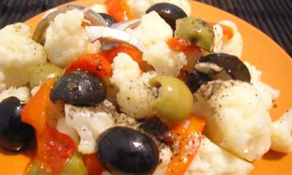 Рецепт цветная капуста с овощным рагу