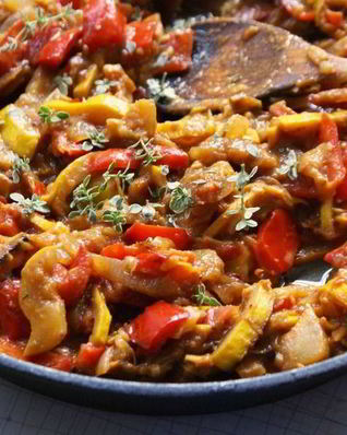 Вкусное и простое овощное рагу