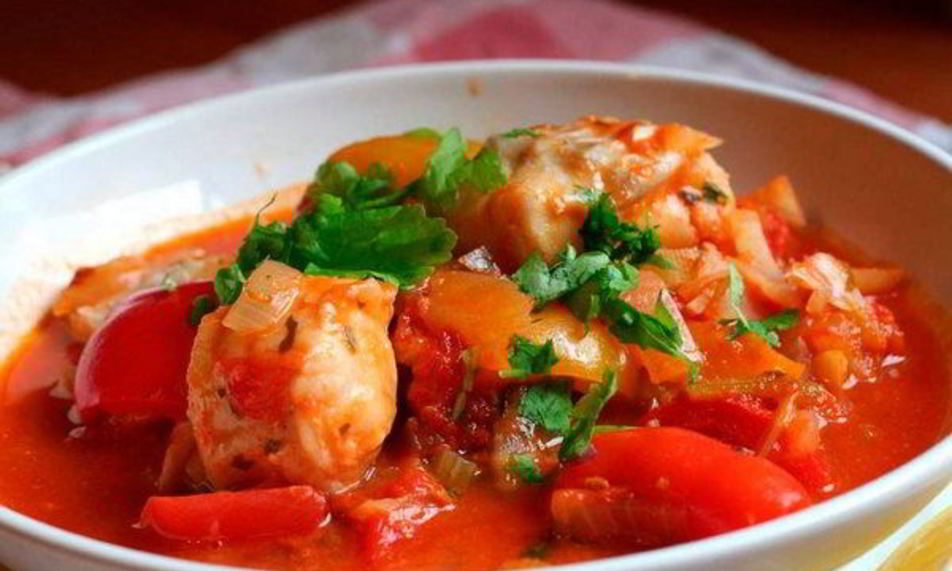 Рецепт вкусное рагу из овощей с куриным филе