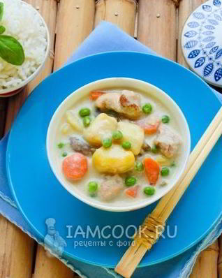 Японское сливочное рагу