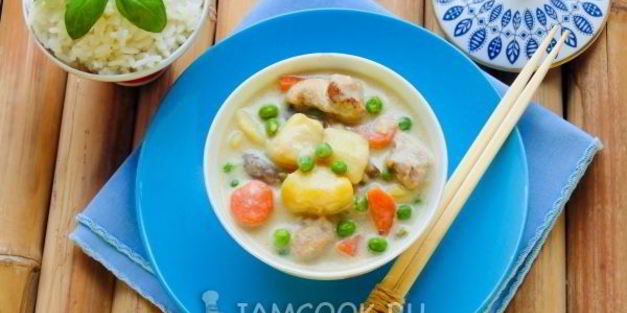 японское сливочное рагу