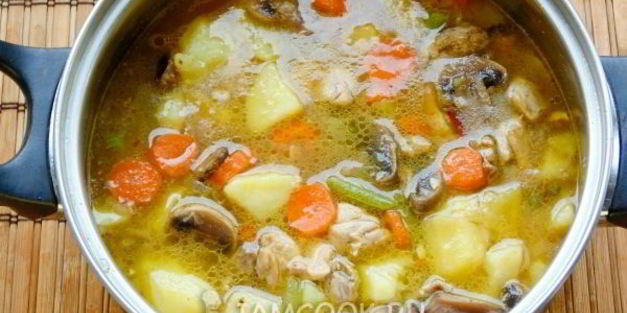 японское сливочное рагу