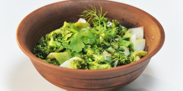 зеленое картофельное рагу