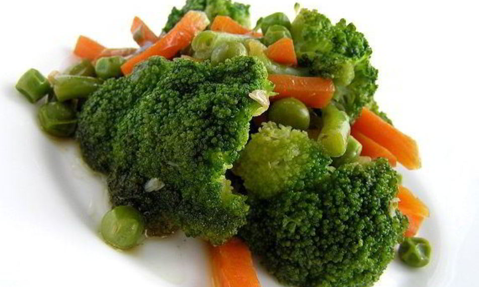 Рецепт зеленое рагу с имбирем и морковью