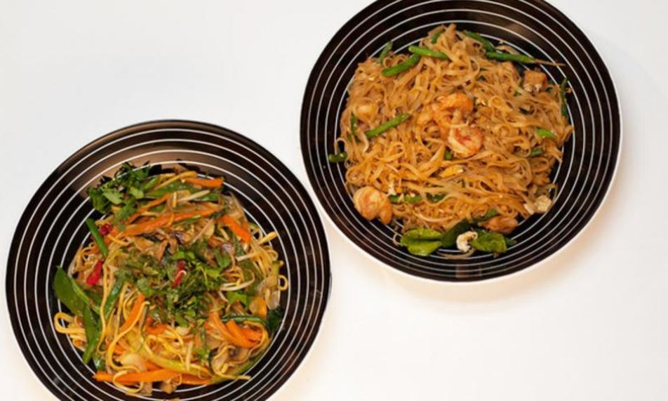 Рецепт рисовая лапша с креветками