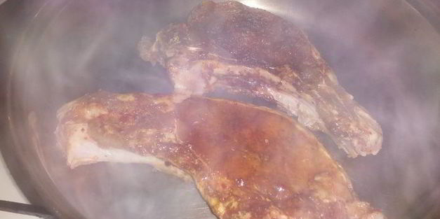 рисовая лапша с мясом и овощами