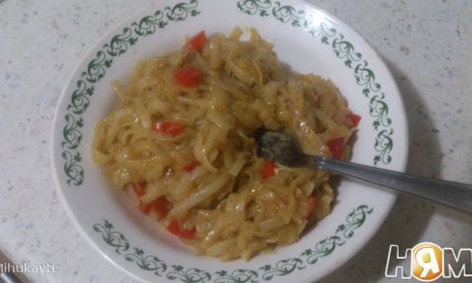 Рецепт рисовая лапша с мясом