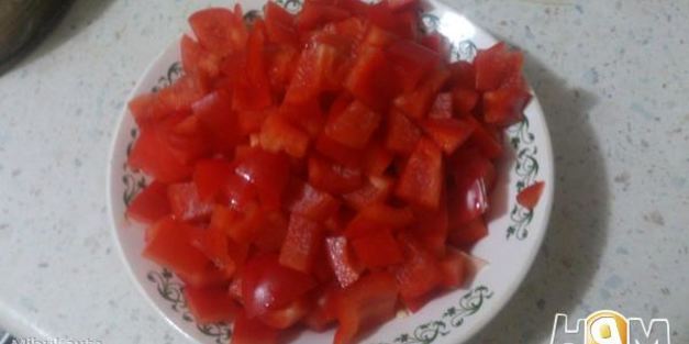 рисовая лапша с мясом