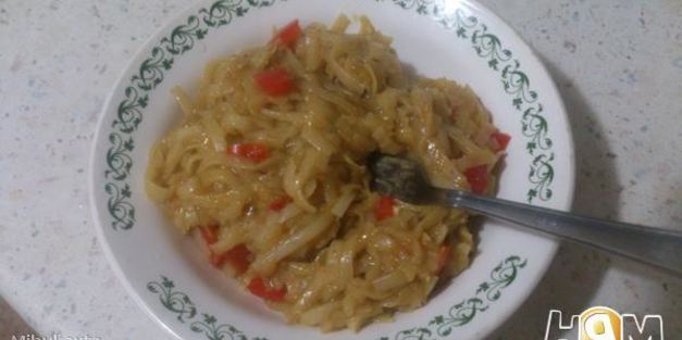 рисовая лапша с мясом