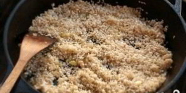 ризотто с белыми грибами