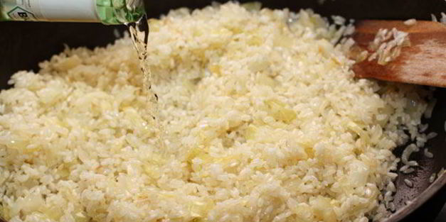 ризотто с креветками