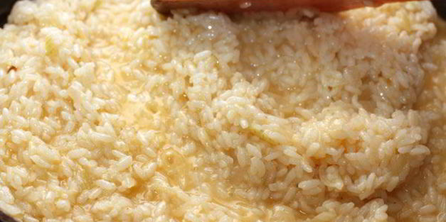 ризотто с креветками