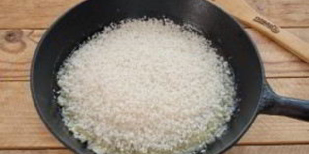 ризотто с лисичками