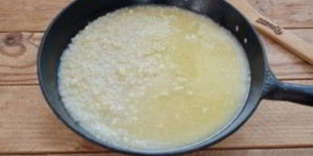 ризотто с лисичками