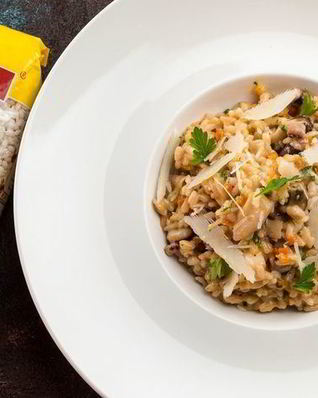 Ризотто с морепродуктами