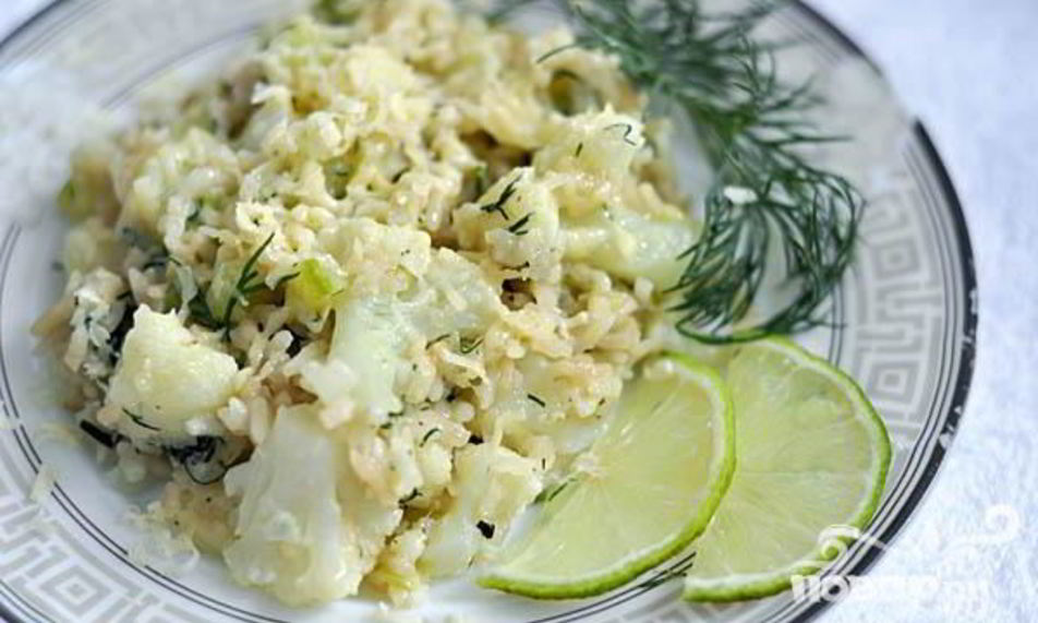 Рецепт ризотто с овощами